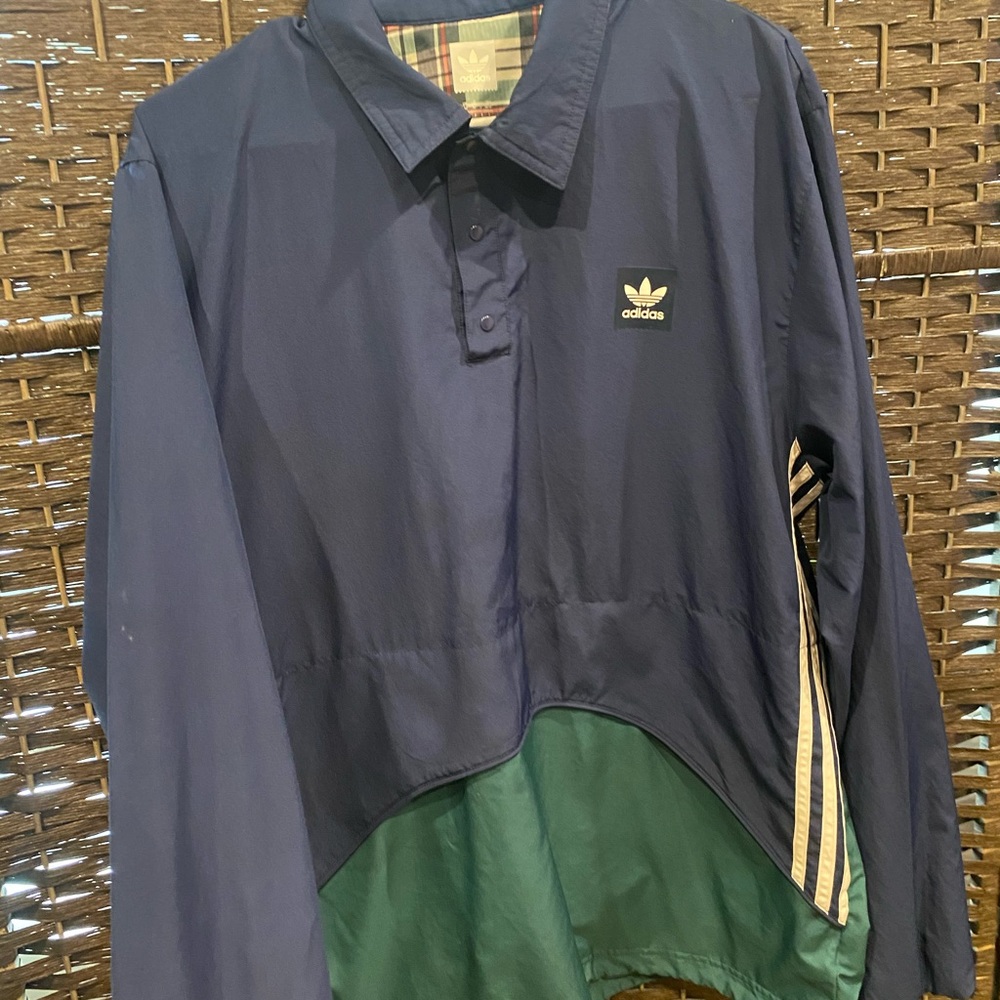 Adidas pull over jacket